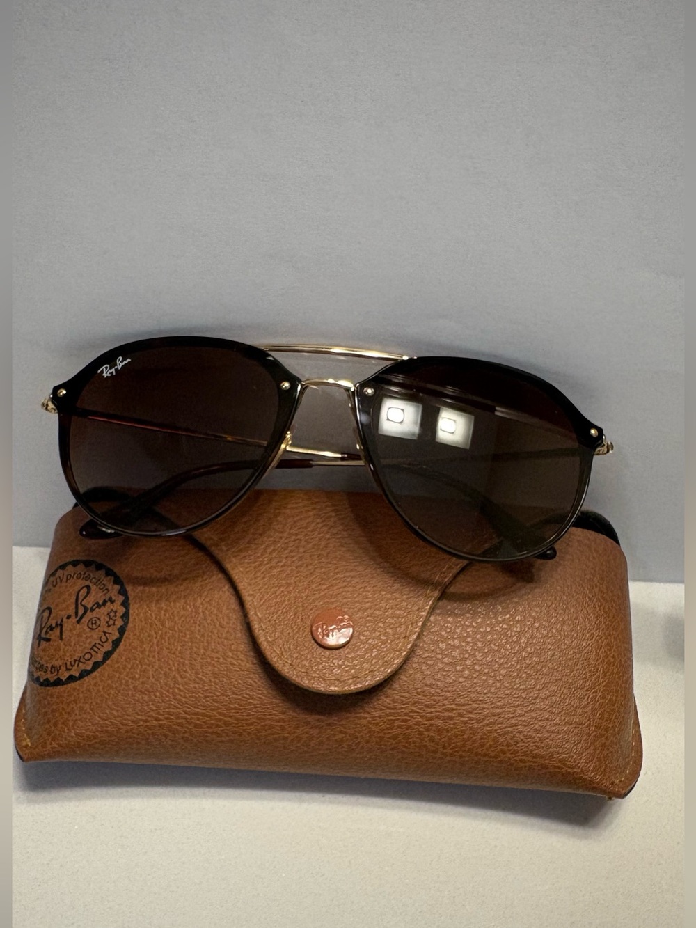 Ray-Ban RB4292-N 710/13 Double Bridge Sunglasses New